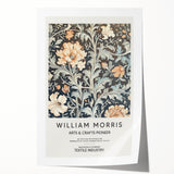 Abstract floral design rolled print showcasing vibrant colors and intricate patterns, elegantly packaged in a protective cardboard tube for art lovers.