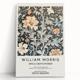 Vibrant stretched canvas artwork displaying abstract floral designs in bold colors, leaning against a neutral wall, adding a modern touch to interior decor.