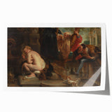 Baroque Allegorical Scene - Classic and Detailed Historical Wall Art