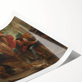 Baroque Allegorical Scene - Classic and Detailed Historical Wall Art