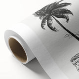 Expressionism Wall Art: Palm Tree and Island Scene