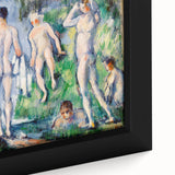 Group of Bathers by Cézanne: Classic Impressionist Figurative Wall Art