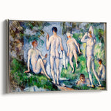 Group of Bathers by Cézanne: Classic Impressionist Figurative Wall Art
