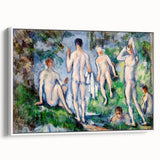 Group of Bathers by Cézanne: Classic Impressionist Figurative Wall Art