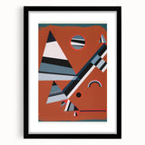 Modern Wall Art Print - Abstract Geometric Design, Contemporary Decor