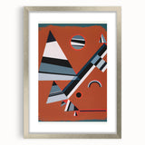 Modern Wall Art Print - Abstract Geometric Design, Contemporary Decor