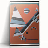 Modern Wall Art Print - Abstract Geometric Design, Contemporary Decor