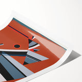 Modern Wall Art Print - Abstract Geometric Design, Contemporary Decor