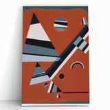 Modern Wall Art Print - Abstract Geometric Design, Contemporary Decor