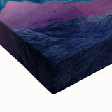 Canvas Art for Dining Area – Vibrant Multicolor Mountain Scene