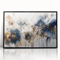 Elegant Floral Living Room Wall Art - Modern Canvas & Framed Print