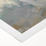 Colorful abstract figurative art on rolled canvas, showcasing vibrant shapes and textures, ideal for modern home decor. Packaged securely in a cardboard tube.