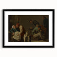 Baroque Rustic Tavern Scene - Classic Art Print with Historical Charm
