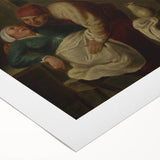 Baroque Rustic Tavern Scene - Classic Art Print with Historical Charm