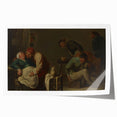 Baroque Rustic Tavern Scene - Classic Art Print with Historical Charm