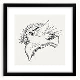 Expressionist Art: Peace Dove with Sunburst