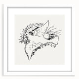 Expressionist Art: Peace Dove with Sunburst