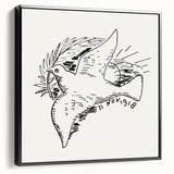 Expressionist Art: Peace Dove with Sunburst