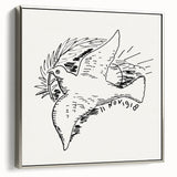 Expressionist Art: Peace Dove with Sunburst