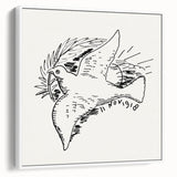 Expressionist Art: Peace Dove with Sunburst