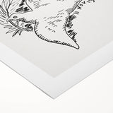 Expressionist Art: Peace Dove with Sunburst