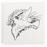 Expressionist Art: Peace Dove with Sunburst