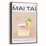 Black and white vintage poster art of a landscape on framed canvas, ideal for bedroom wall decor.