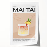 Rolled print of a floral design in soft pastel tones, ideal for art wall dining room or classy bathroom wall art.