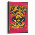 Jimi Hendrix Retro Wall Art – Vintage Baton Rouge Concert Print