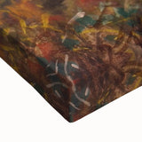 Large art depicting a black and white landscape painting on stretched canvas, suitable for bedroom wall decor.