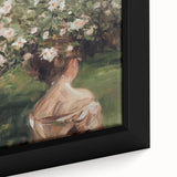 Abstract figurative art canvas with vibrant colors and intricate textures, showcasing a modern artistic interpretation suitable for contemporary home decor.