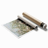 Abstract figurative rolled print showcasing vibrant colors and intricate patterns, perfect for contemporary decor. Packaged securely in a sturdy tube for safe delivery.