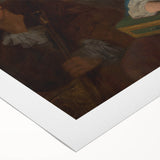 Baroque Art Scene of Rest and Reflection - Classic Wall Art Print