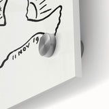 Expressionist Art: Peace Dove Commemorative Design