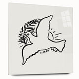 Expressionist Art: Peace Dove Commemorative Design