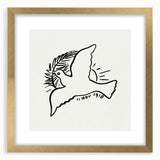 Expressionist Art: Peace Dove Commemorative Design