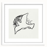 Expressionist Art: Peace Dove Commemorative Design
