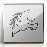 Expressionist Art: Peace Dove Commemorative Design