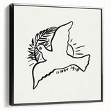 Expressionist Art: Peace Dove Commemorative Design