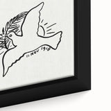Expressionist Art: Peace Dove Commemorative Design