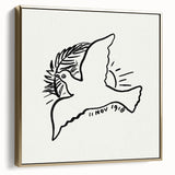 Expressionist Art: Peace Dove Commemorative Design