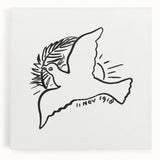 Expressionist Art: Peace Dove Commemorative Design