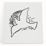 Expressionist Art: Peace Dove Commemorative Design