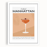 Abstract art print featuring swirling shades of blue and gray, presented in a white frame, ideal for dining room decor.