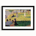 Impressionist Landscape Wall Art - Seurat Inspired Summer Scene Print