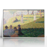 Impressionist Landscape Wall Art - Seurat Inspired Summer Scene Print