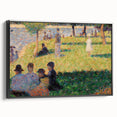 Impressionist Landscape Wall Art - Seurat Inspired Summer Scene Print