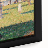 Impressionist Landscape Wall Art - Seurat Inspired Summer Scene Print