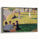 Impressionist Landscape Wall Art - Seurat Inspired Summer Scene Print