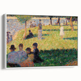 Impressionist Landscape Wall Art - Seurat Inspired Summer Scene Print